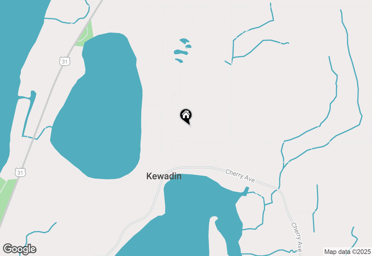 Map of 6945 Windjammer Avenue #E-3, Kewadin, MI 49648