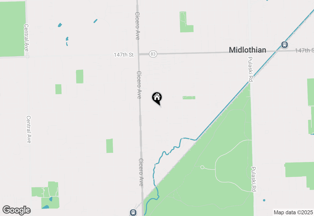 Map of 4686 151st Street, Oak Forest, IL 60452