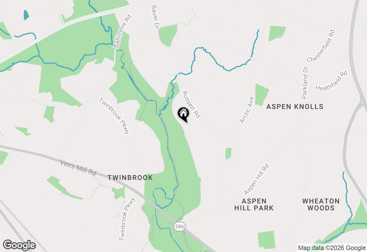 Map of 13714 Drake Drive, Rockville, MD 20853