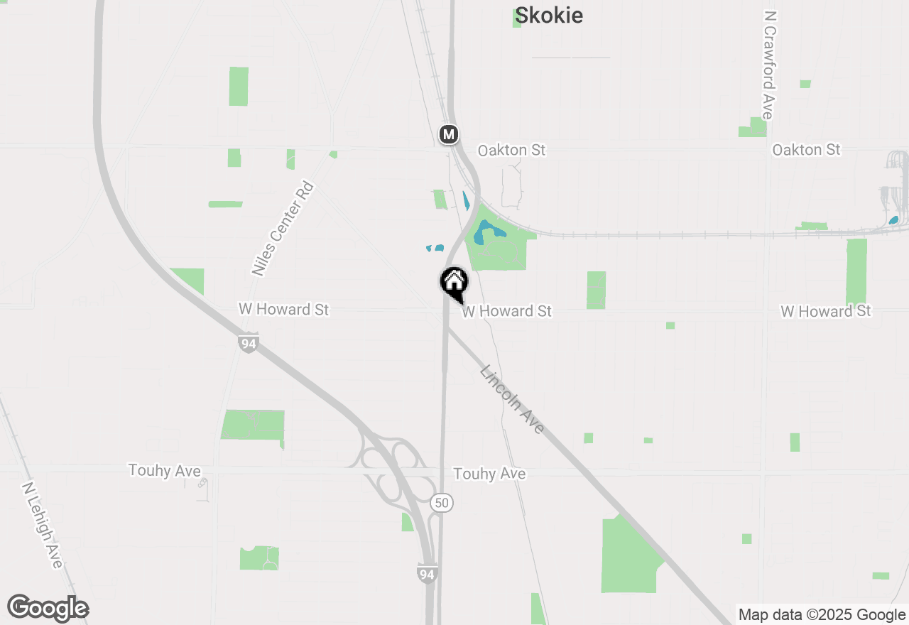 Map of 4757 W Howard Street #503, Skokie, IL 60076