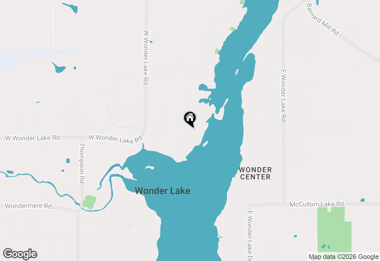 Map of 4609 W Shore Drive, Wonder Lake, IL 60097