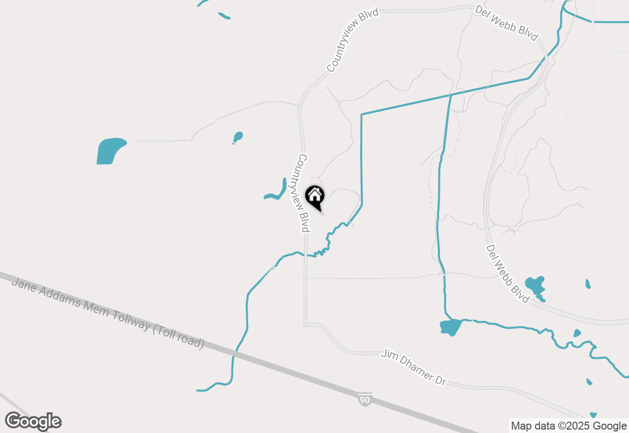 Map of 13813 Roosevelt Drive, Huntley, IL 60142