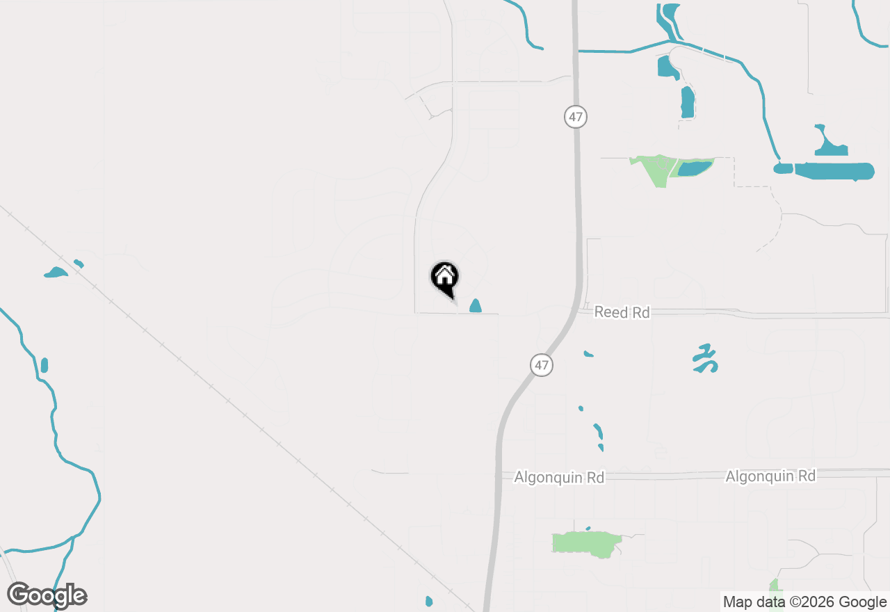 Map of 10079 Cummings Street, Huntley, IL 60142