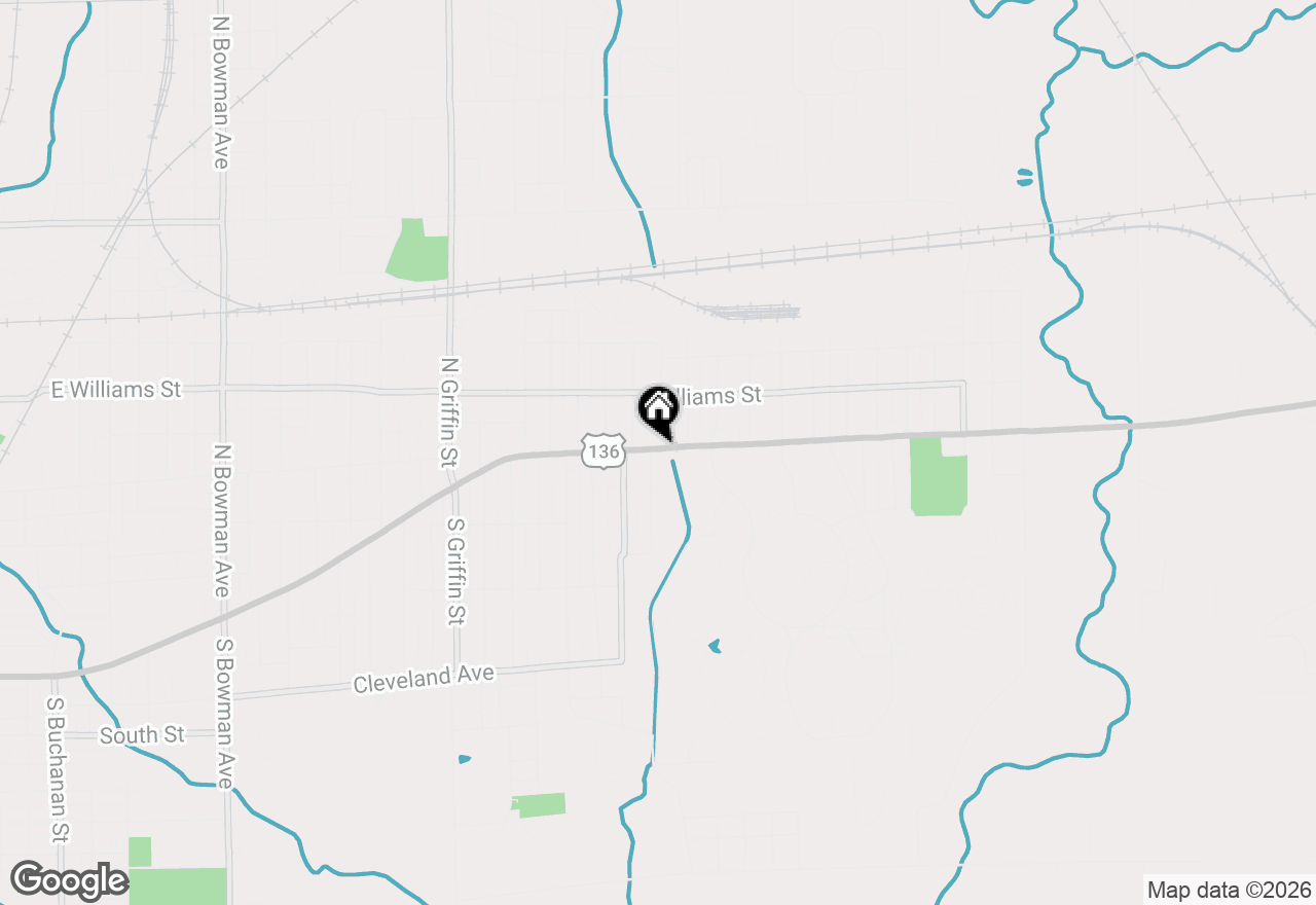 Map of 1824 E Main Street, Danville, IL 61832