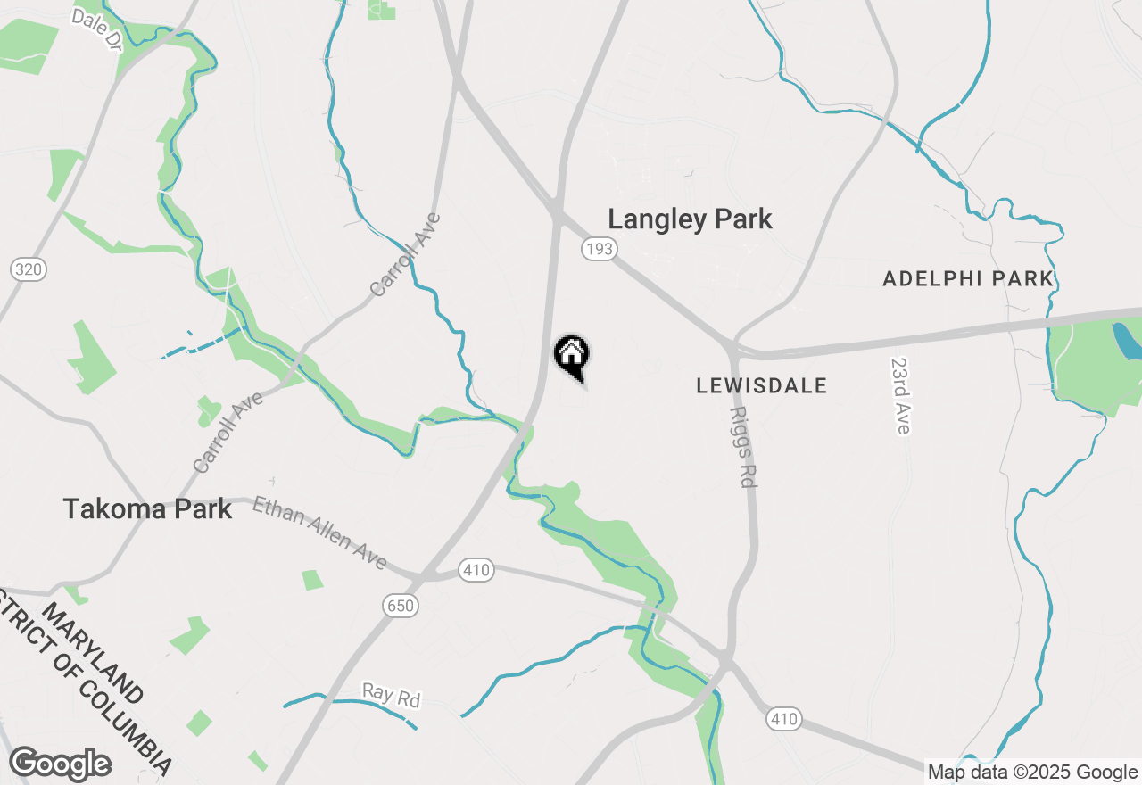 Map of 7333 New Hampshire Avenue #1107, Takoma Park, MD 20912