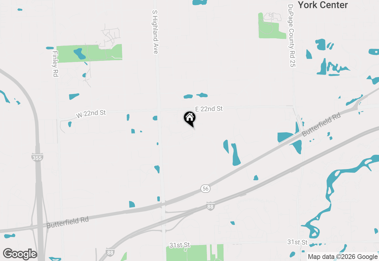 Map of 380 Summit Circle, Lombard, IL 60148