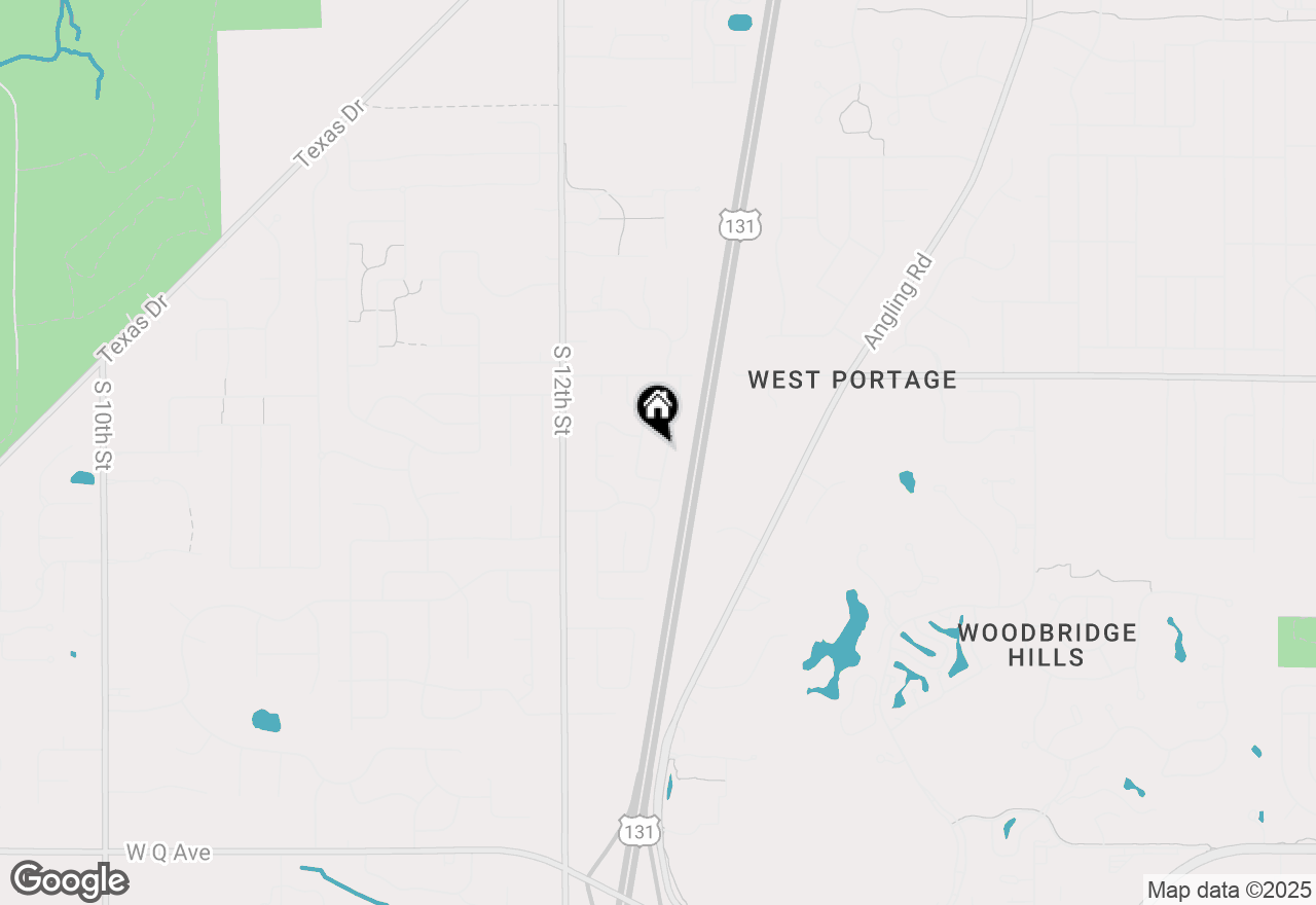 Map of 7156 Provence Drive, Portage, MI 49024