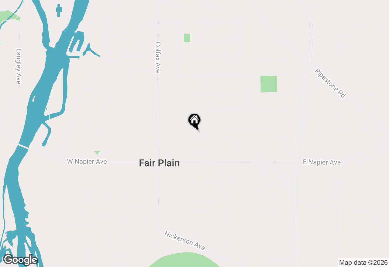Map of 1549 Broadway, Benton Harbor, MI 49022