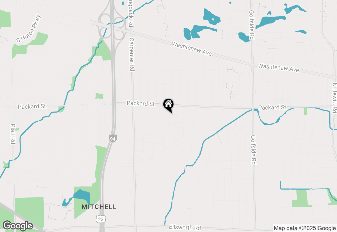 Map of 3152 Promenade Circle, Pittsfield, MI 48108