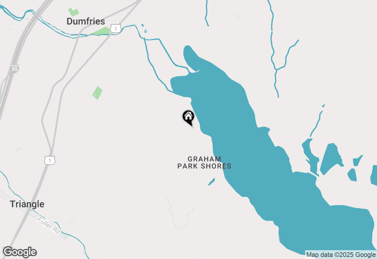 Map of 18312 Candice Drive, Triangle, VA 22172