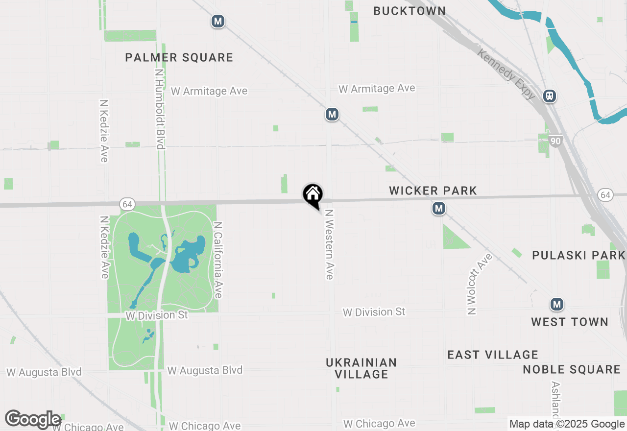 Map of 1526 N Artesian Avenue #1, Chicago, IL 60622