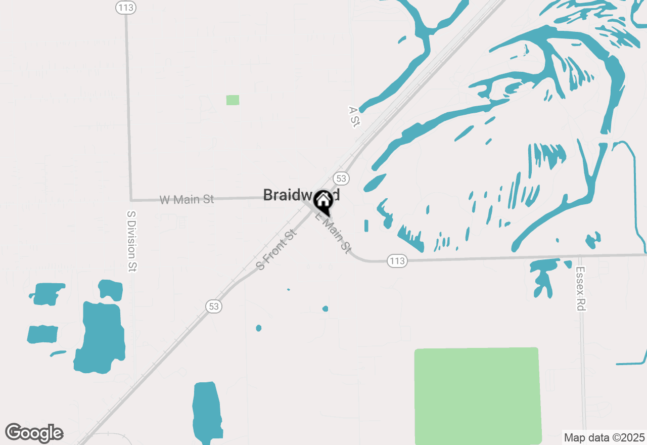 Map of 349 E Main Street, Braidwood, IL 60408