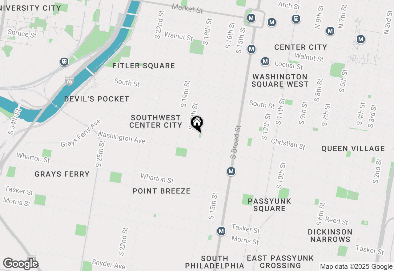 Map of 1716 Montrose Street #1ST FLOOR, Philadelphia, PA 19146