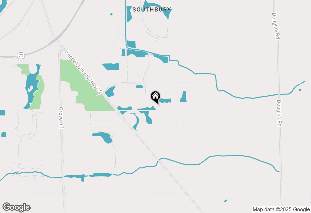 Map of 555 Colchester Drive, Oswego, IL 60543