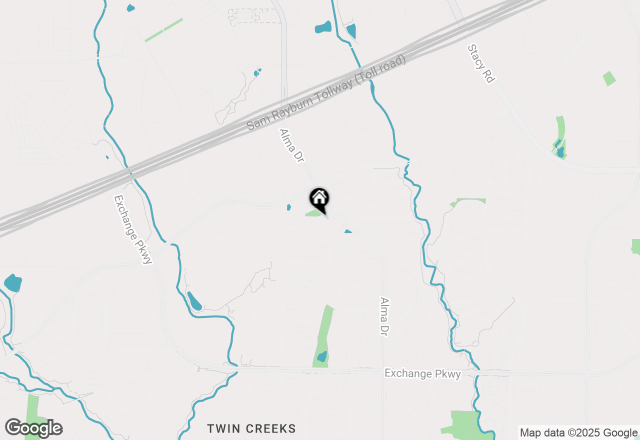 Map of 1403 Petersburgh Place, Allen, TX 75013