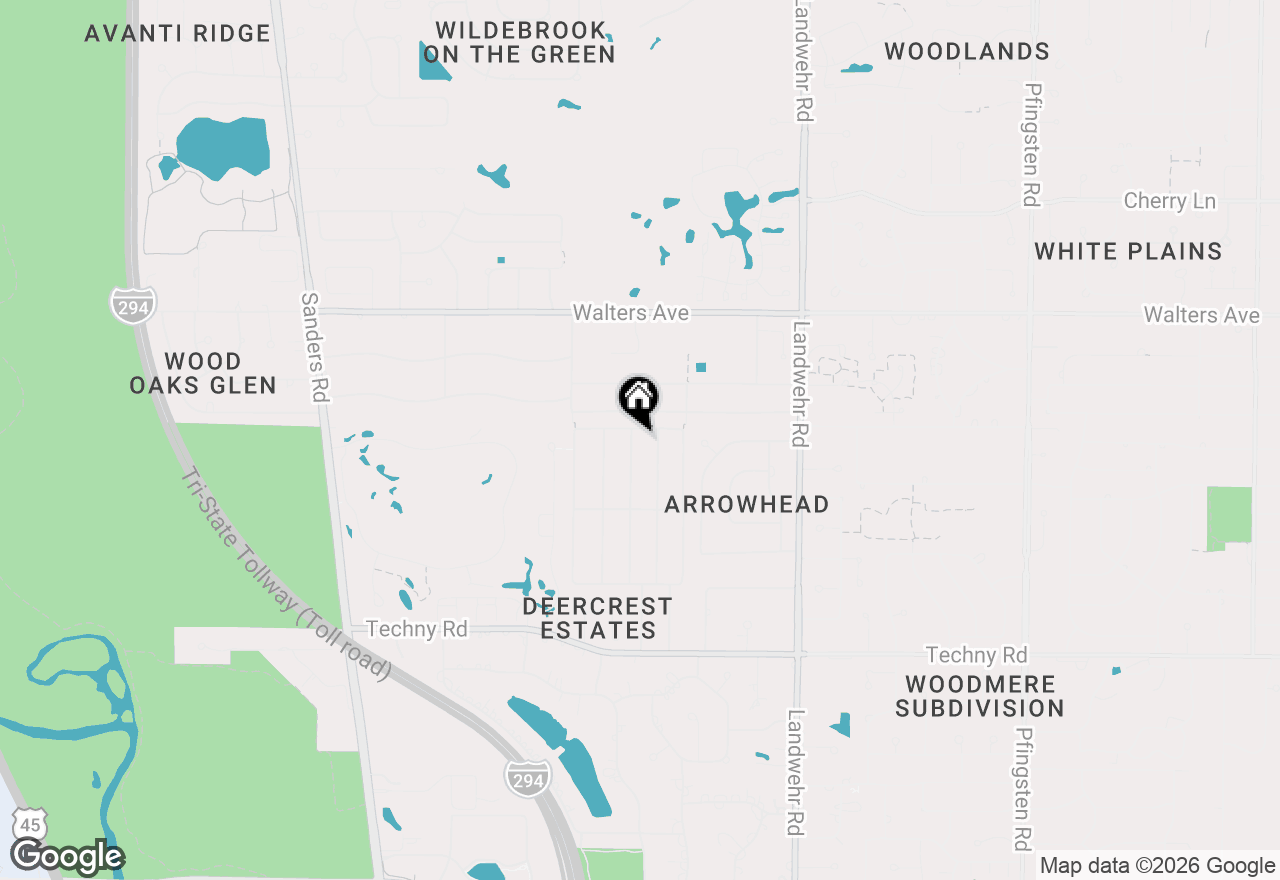 Map of 1623 Central Avenue, Northbrook, IL 60062