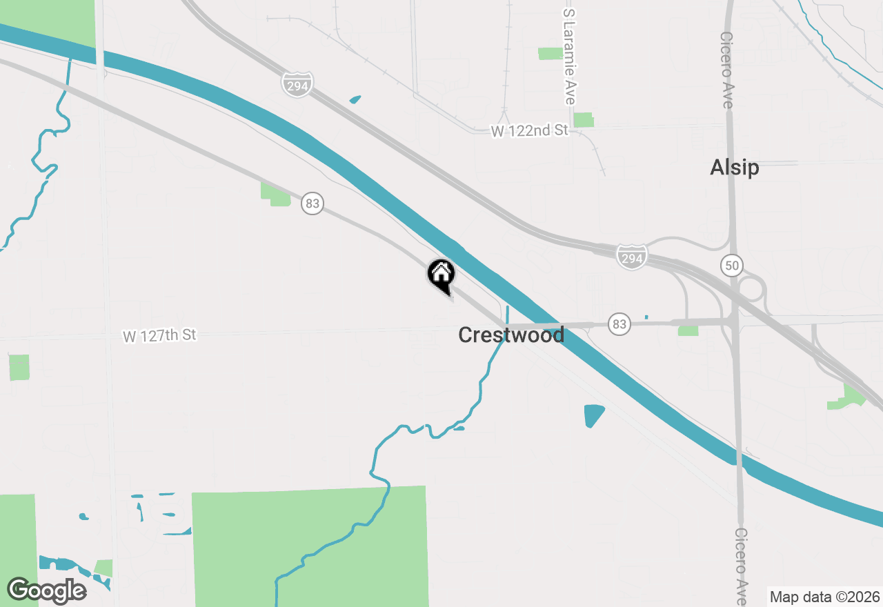 Map of 12620 S Alpine Drive #9, Alsip, IL 60803