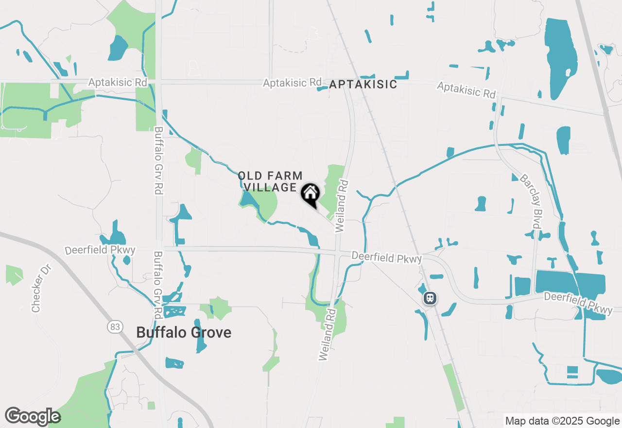 Map of 1226 Clearview Court, Buffalo Grove, IL 60089
