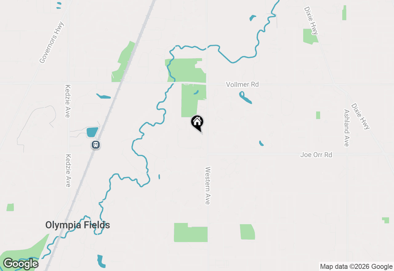 Map of 20194 Augusta Drive, Olympia Fields, IL 60461