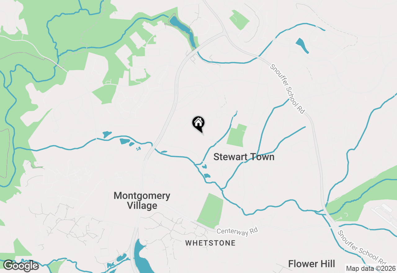 Map of 9562 Fern Hollow Way, Gaithersburg, MD 20886