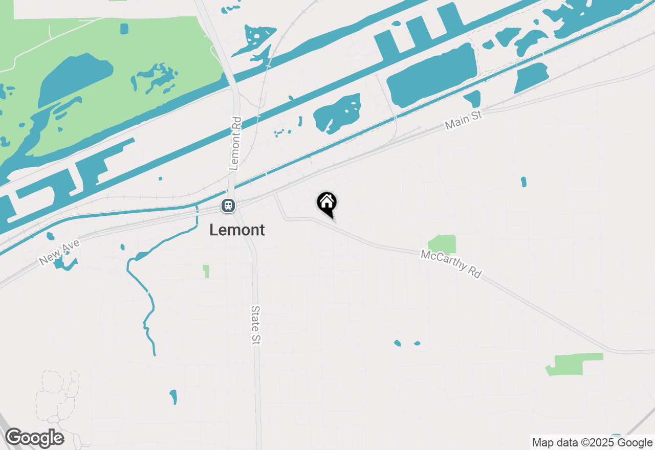 Map of 611 Mccarthy Road, Lemont, IL 60439
