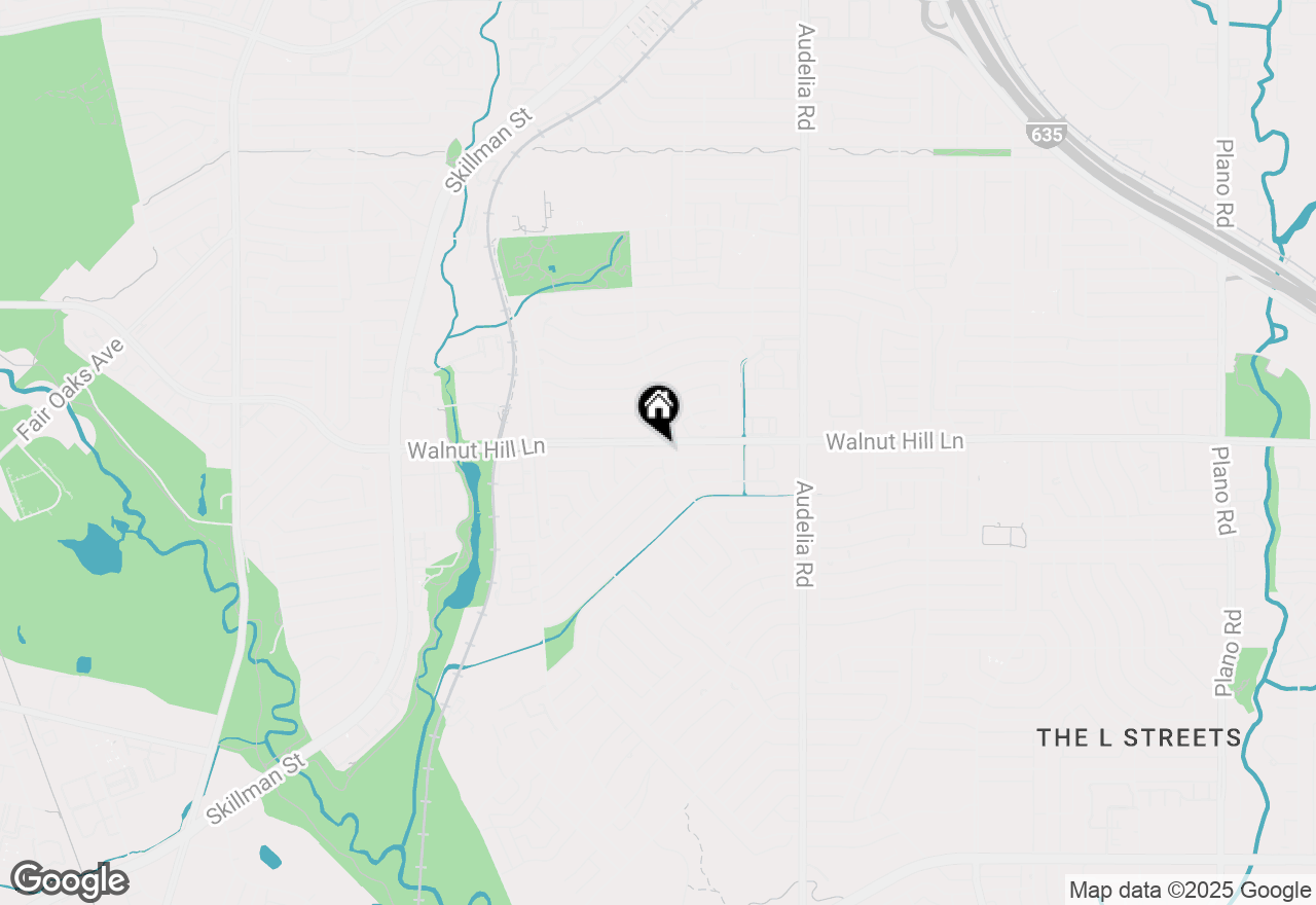 Map of 9563 Crestedge Drive, Dallas, TX 75238