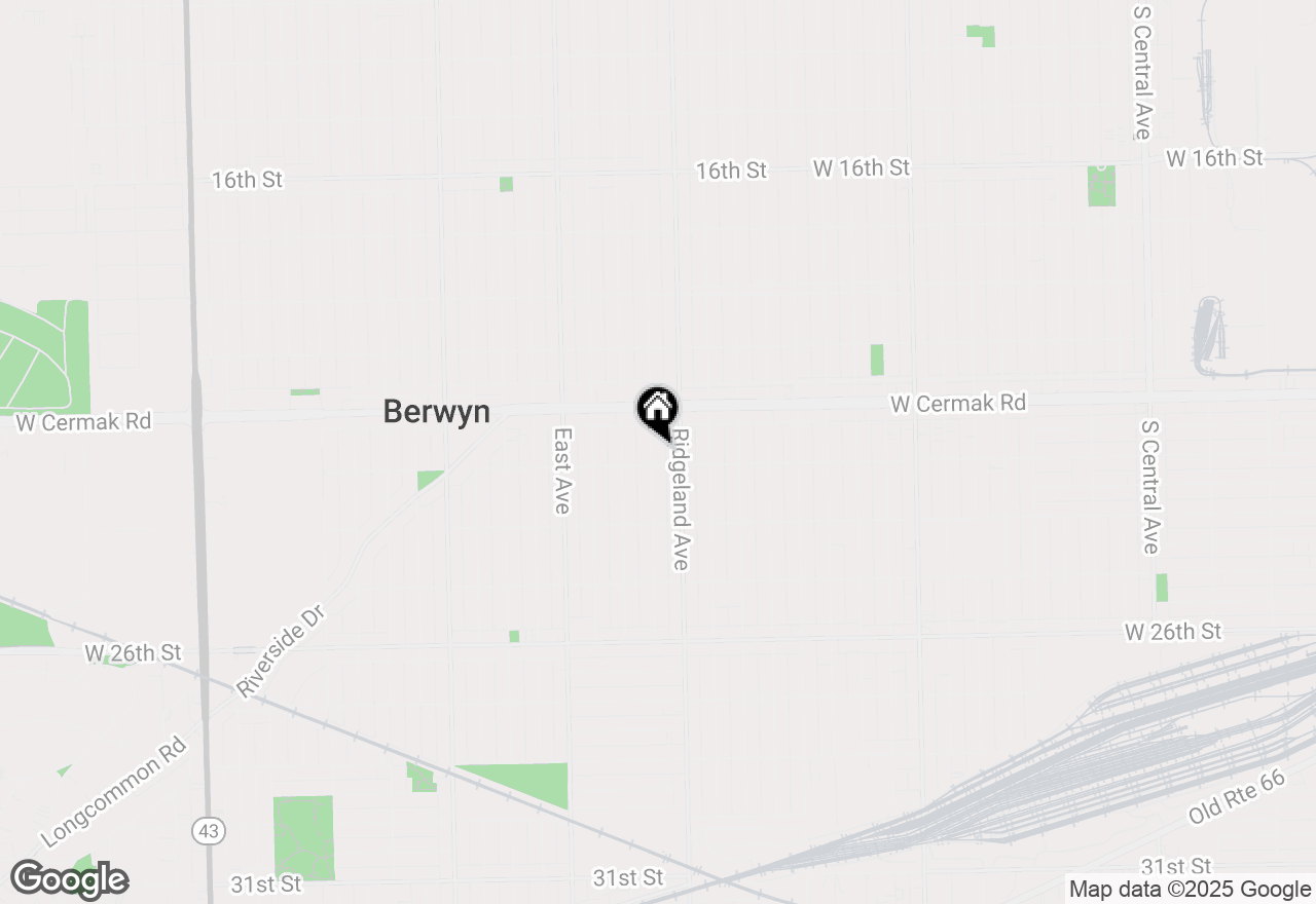 Map of 2237 Elmwood Avenue, Berwyn, IL 60402