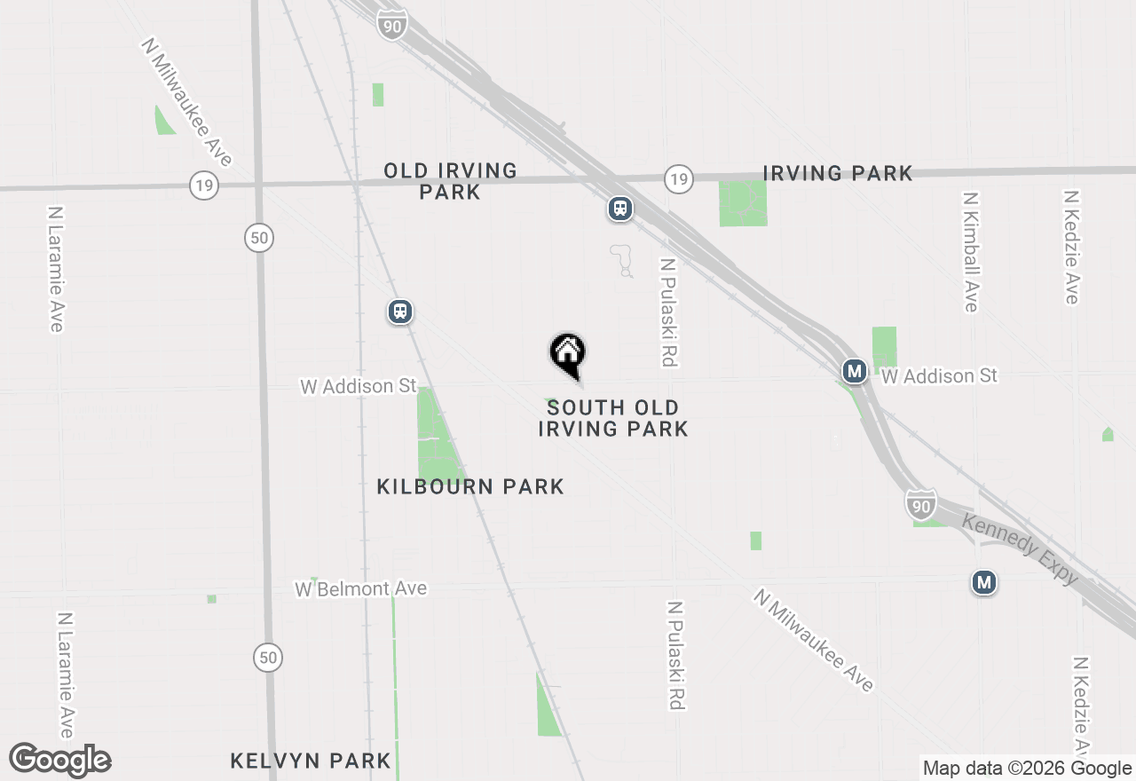 Map of 4201 W Addison Avenue #2B, Chicago, IL 60641