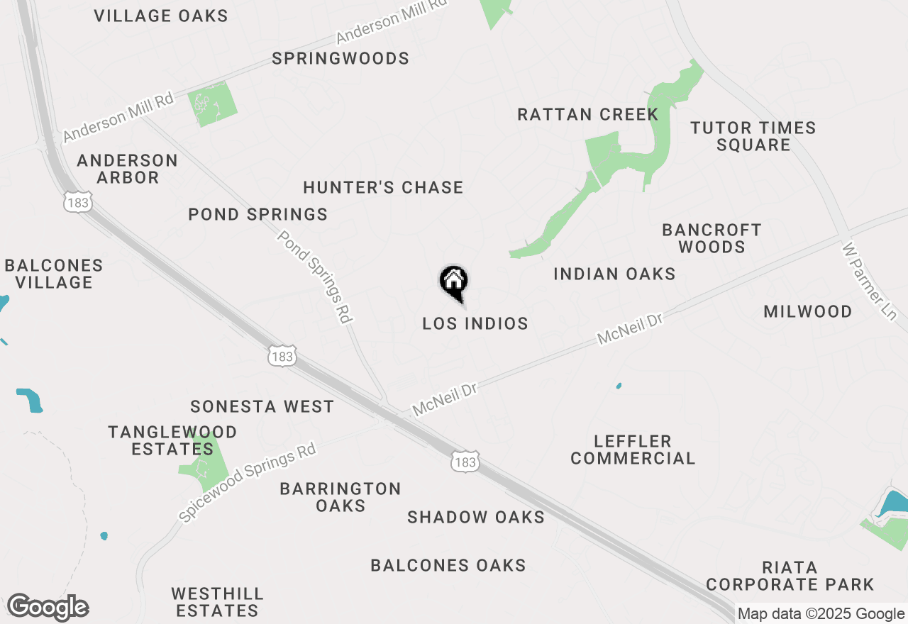 Map of 12325 Los Indios Trl #6, Austin, TX 78729