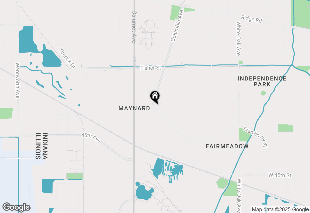 Map of 9145 Columbia Avenue, Munster, IN 46321