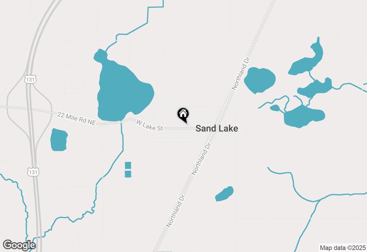 Map of 363 W Lake Street #093, Sand Lake, MI 49343