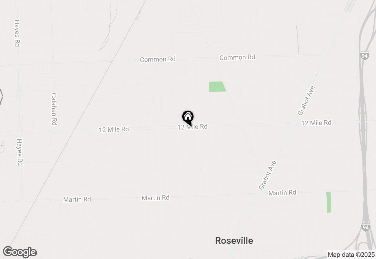 Map of 17190 E 12 Mile Road, Roseville, MI 48066