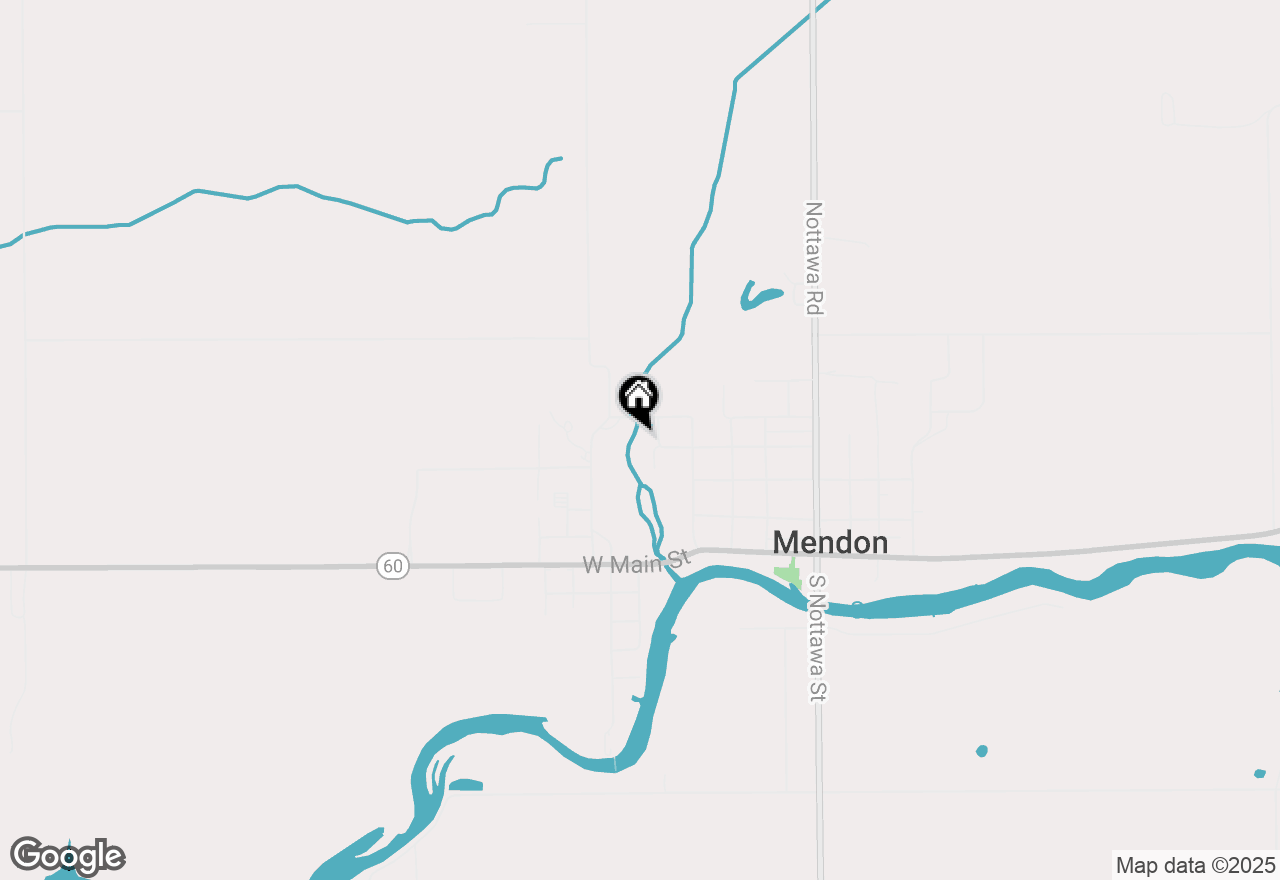 Map of 425 Clinton Street, Mendon, MI 49072