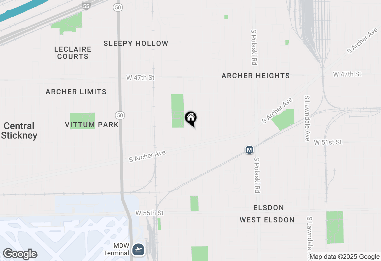 Map of 5009 S Kostner Avenue, Chicago, IL 60632