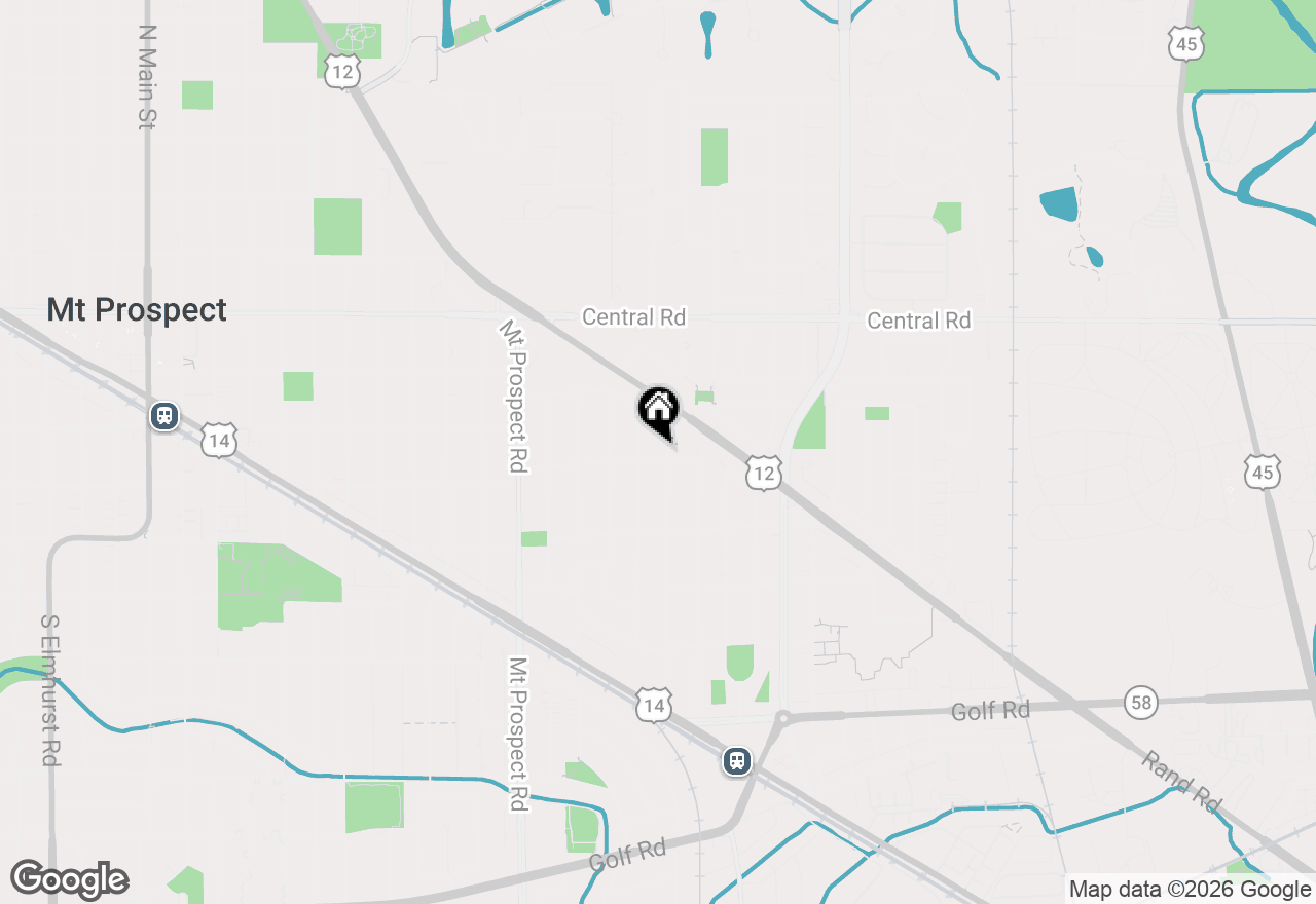 Map of 310 Harvard Street, Des Plaines, IL 60016