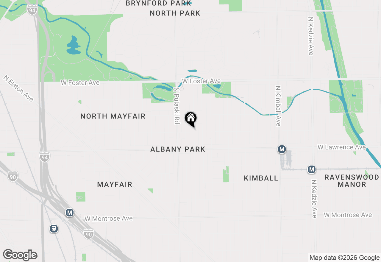 Map of 3908 W Ainslie Street #G, Chicago, IL 60625