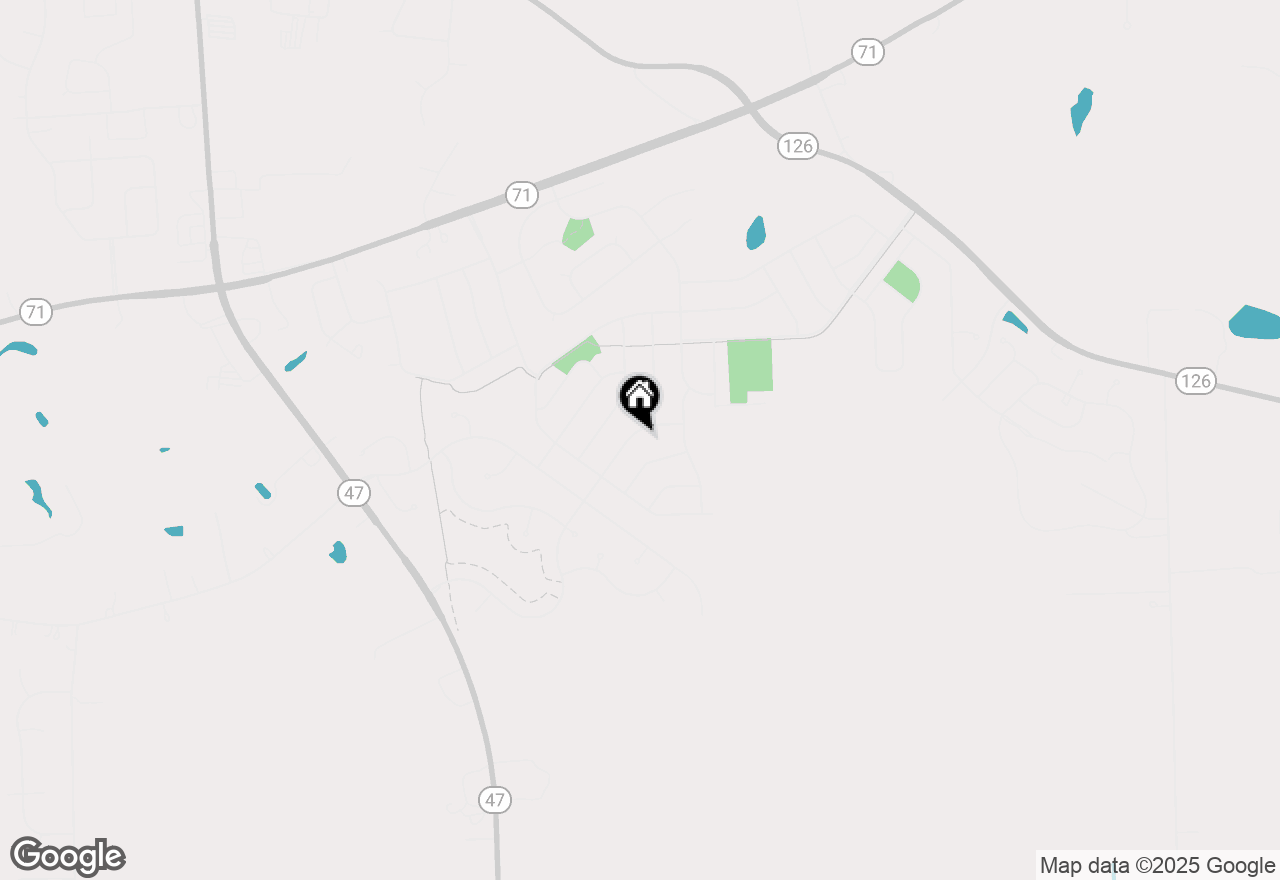 Map of 2236 Fairfax Way, Yorkville, IL 60560