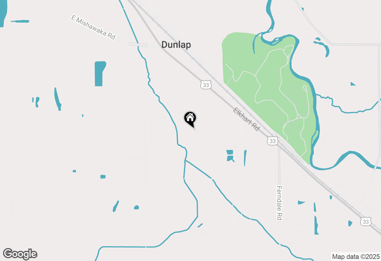 Map of 59641 Lee Avenue, Elkhart, IN 46517