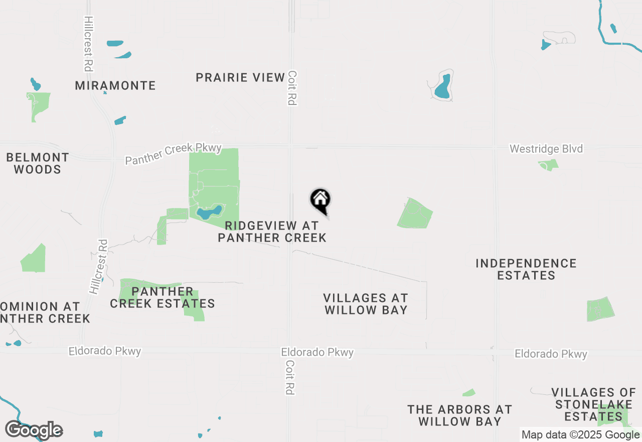 Map of 10841 Leesa Drive, Mckinney, TX 75072