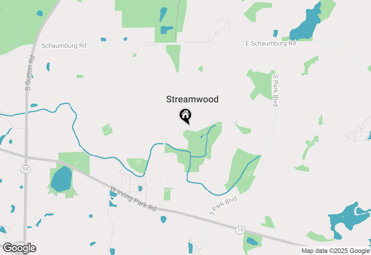 Map of 103 Cedar Circle, Streamwood, IL 60107