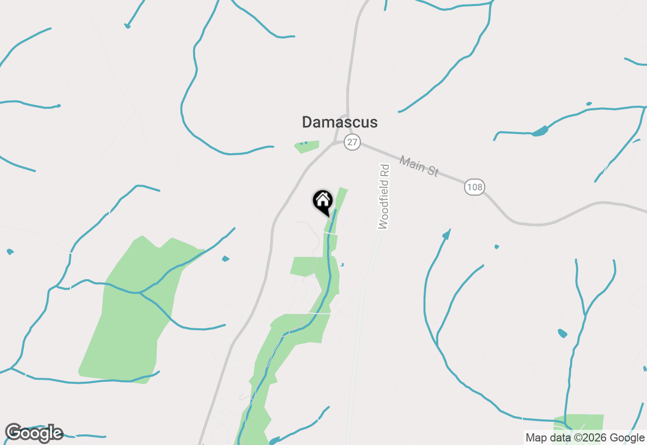 Map of 25905 Ridge Manor Drive #8000-E, Damascus, MD 20815