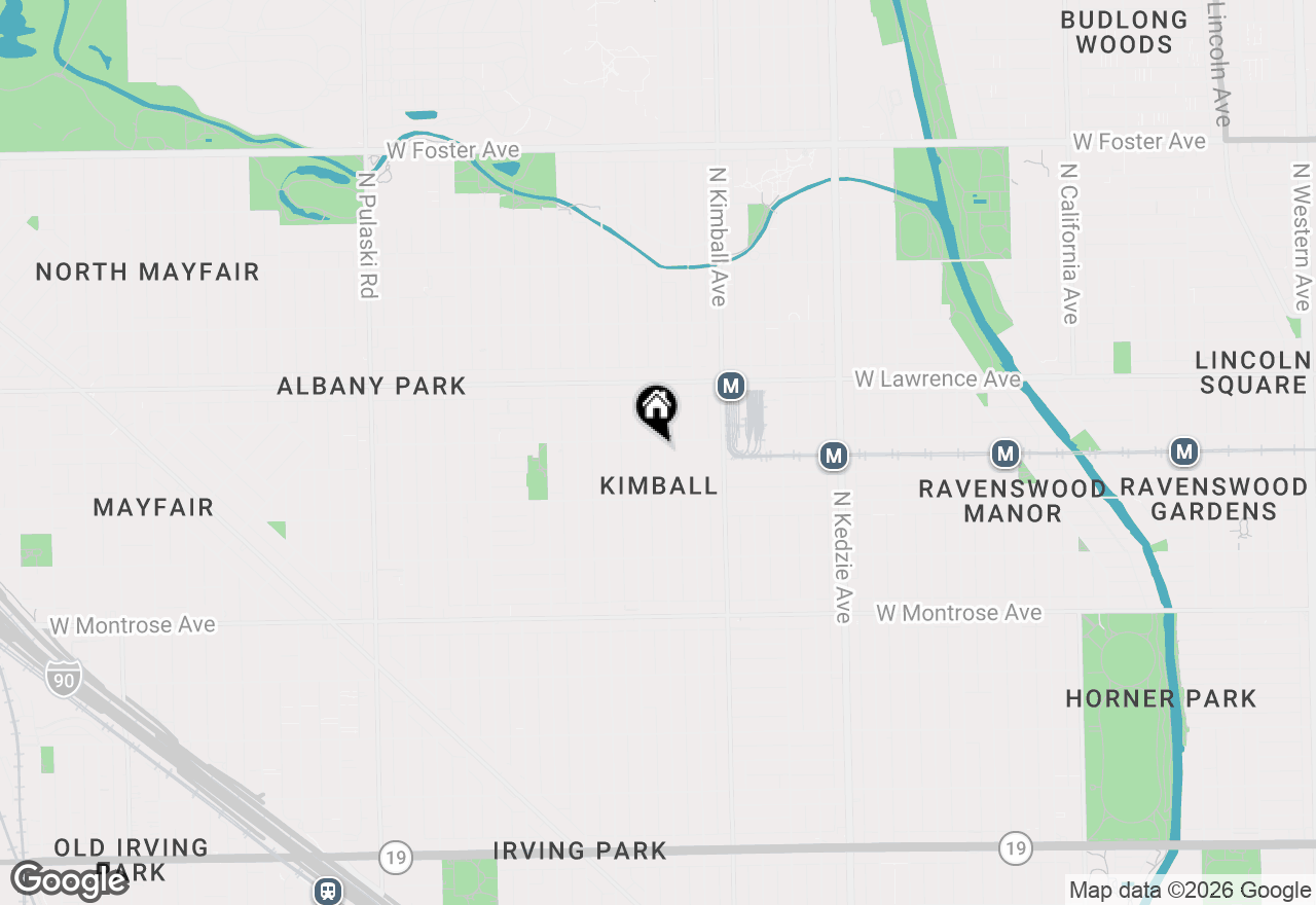 Map of 4650 N Saint Louis Avenue #1D, Chicago, IL 60625