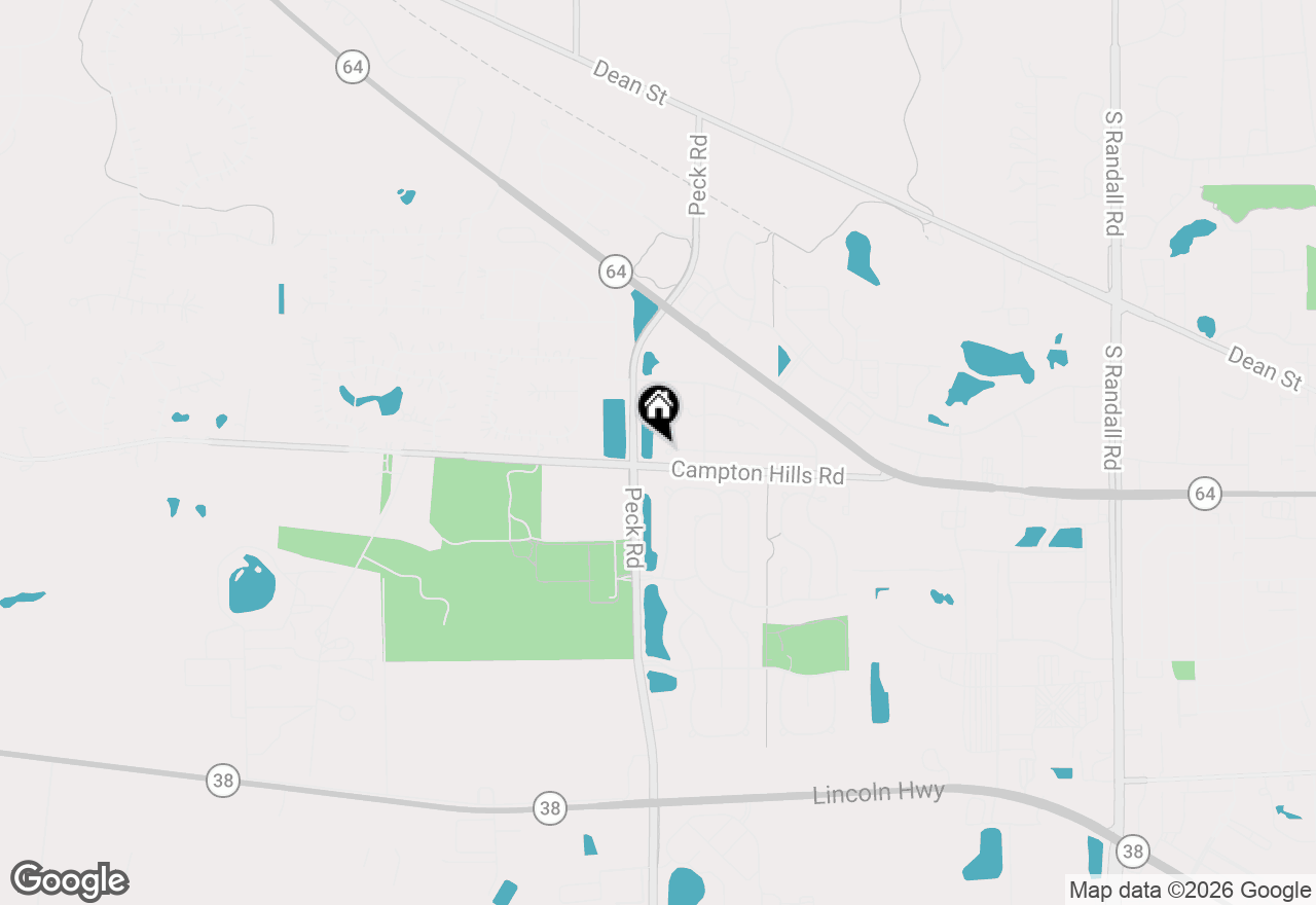 Map of 3385 Saint Michel Court, St. Charles, IL 60175
