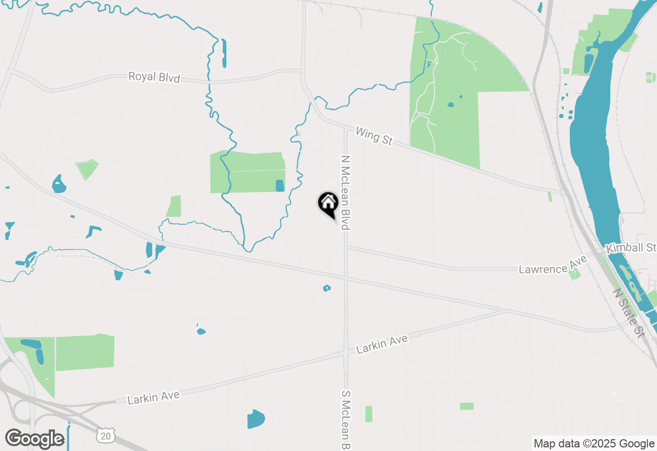 Map of 420 Heine Avenue #420, Elgin, IL 60123