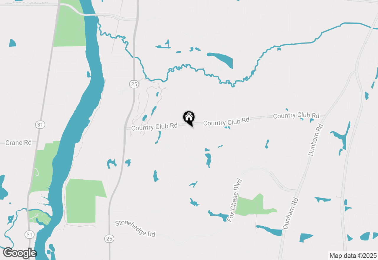 Map of 2450 Persimmon Drive, St. Charles, IL 60174