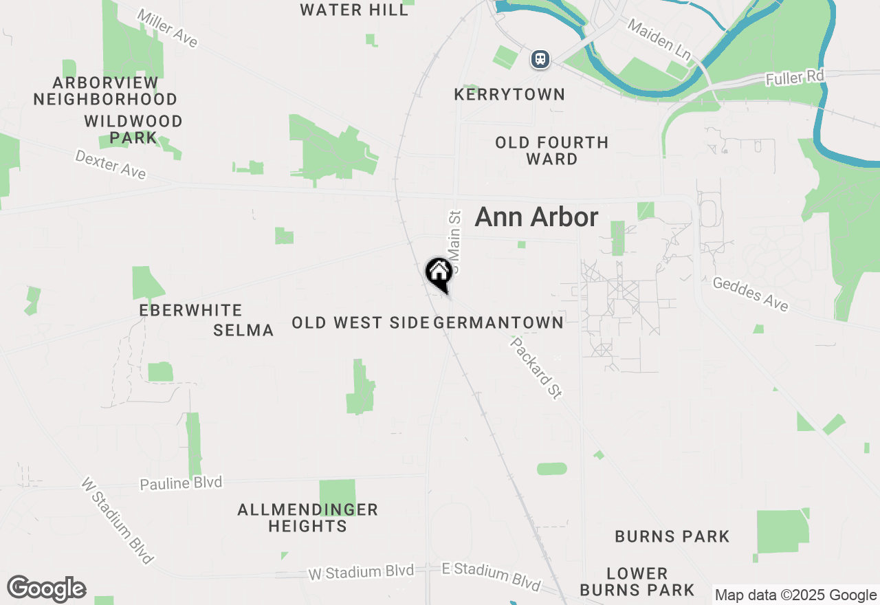 Map of 441 S Ashley Street #302, Ann Arbor, MI 48103