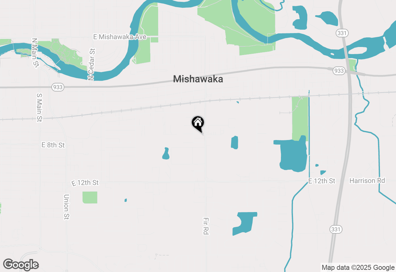 Map of 1311 E 7th Street, Mishawaka, IN 46544