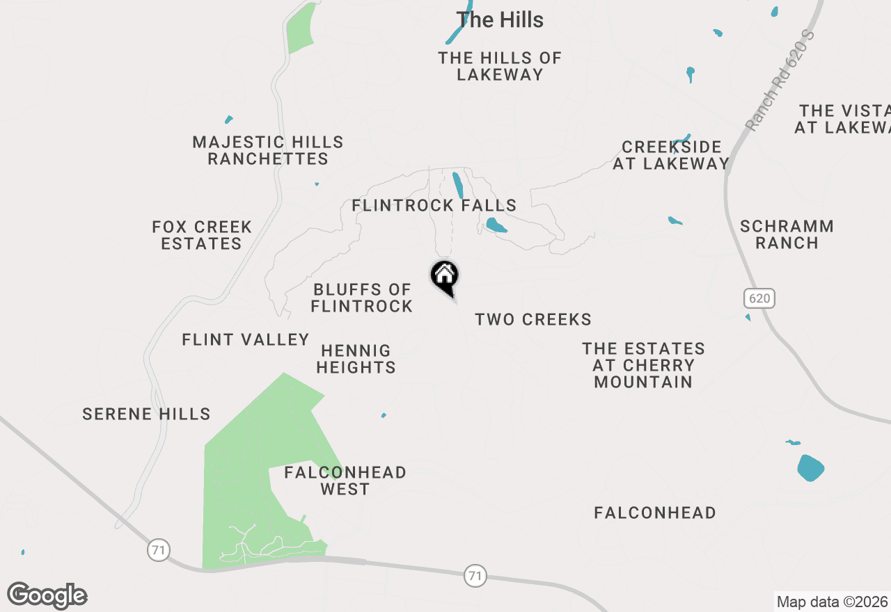 Map of 203 Lodestone Ln, Austin, TX 78738