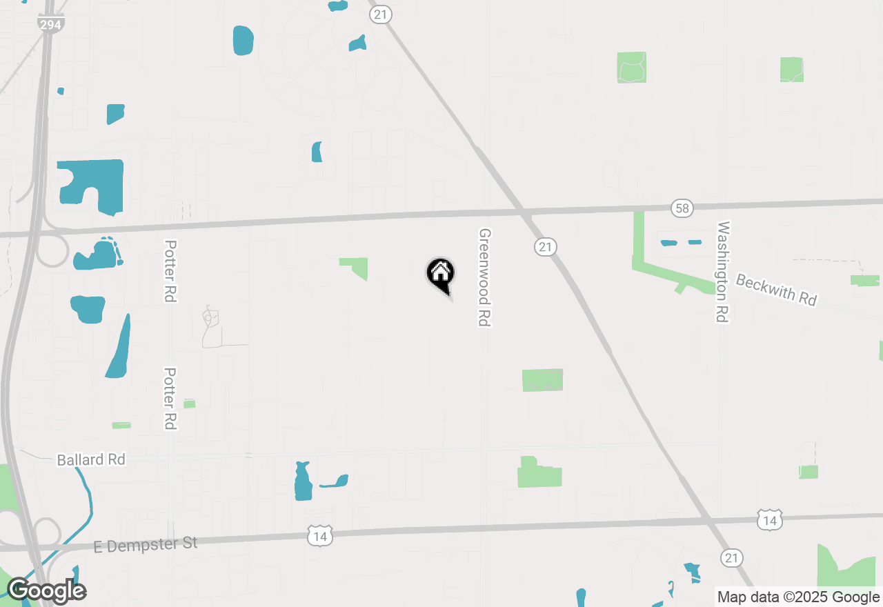 Map of 9344 N Lincoln Avenue, Niles, IL 60714