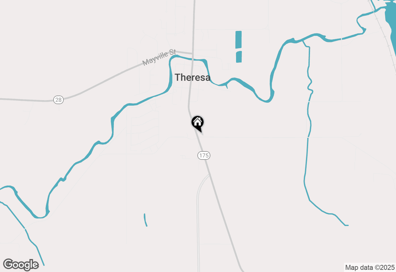 Map of Lot 1 West Bend Rd, Theresa, WI 53091